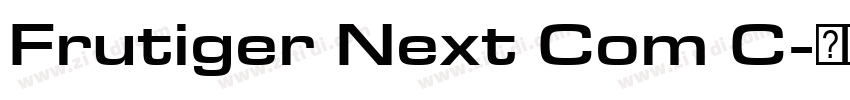 Frutiger Next Com C字体转换